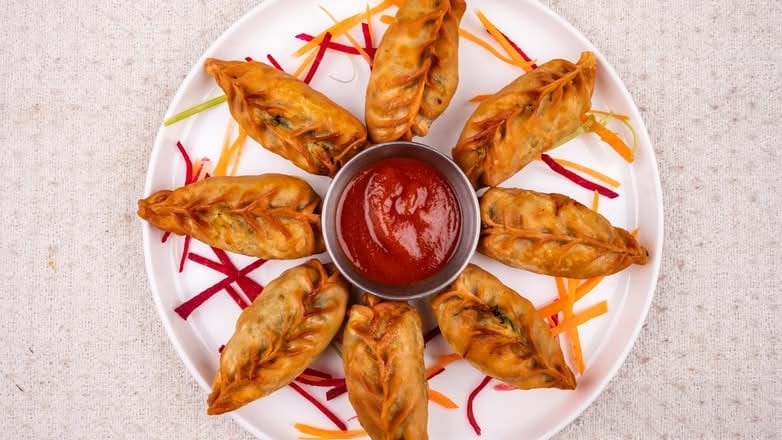 Fried Momos.