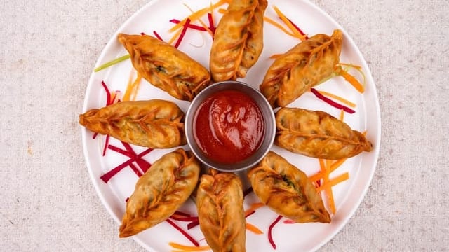 Fried Momos.