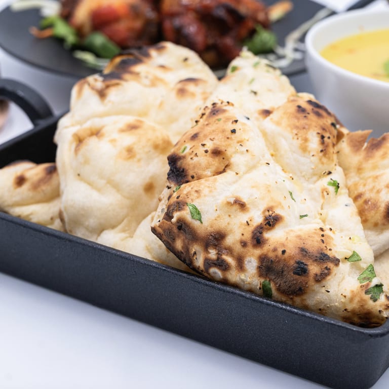 Savor our fresh naan